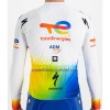 Wielershirt 2023 Team TotalEnergies Lange Mouw